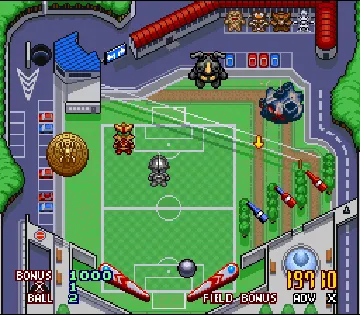 Battle Pinball (Japan) screen shot game playing